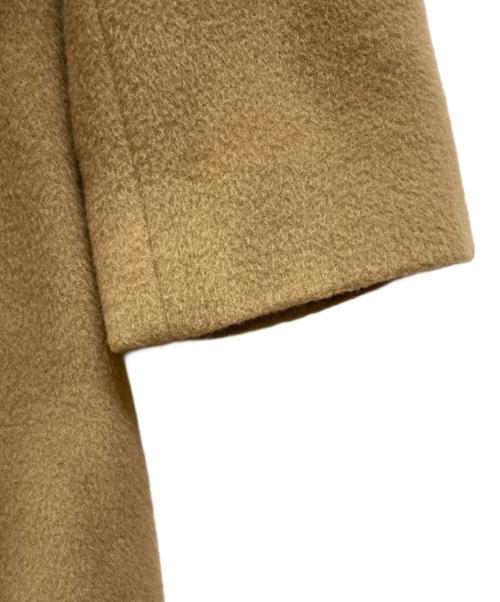 MAX&Co.（マックスアンドコー）MAX&Co. (マックスアンドコー) カシミヤ混ファーコート ブラウン サイズ:サイズ38の古着・服飾アイテム