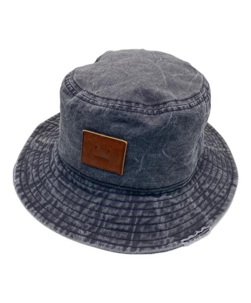 Acne studios（アクネ ストゥディオズ）ACNE STUDIOS (アクネ ストゥディオズ)  Cotton Bucket Hat グレーの古着・服飾アイテム