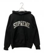 SUPREMEシュプリーム）の古着「18AW Water Arc Logo Hooded Sweatshirt」｜ブラック
