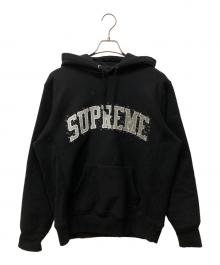 SUPREME（シュプリーム）の古着「18AW Water Arc Logo Hooded Sweatshirt」｜ブラック