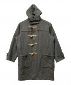 Schottショット）の古着「ロングダッフルコート」｜グレー