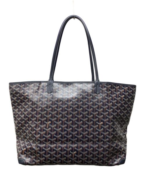 GOYARD（ゴヤール）GOYARD (ゴヤール) トートバッグ ネイビーの古着・服飾アイテム