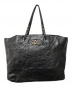 CHANELシャネル）の古着「オンザロード トートバッグ」｜ブラック