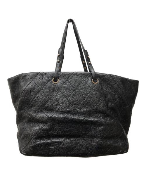CHANEL（シャネル）CHANEL (シャネル) オンザロード トートバッグ ブラックの古着・服飾アイテム