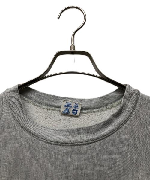 Champion（チャンピオン）Champion (チャンピオン) REVERSE WEAVE クルーネックスウェット グレー×レッド サイズ:XLの古着・服飾アイテム