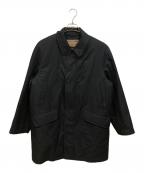 BURBERRY LONDONバーバリーロンドン）の古着「ライナー付き中綿ステンカラーコート」｜ブラック