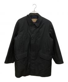 BURBERRY LONDON（バーバリーロンドン）の古着「ライナー付き中綿ステンカラーコート」｜ブラック