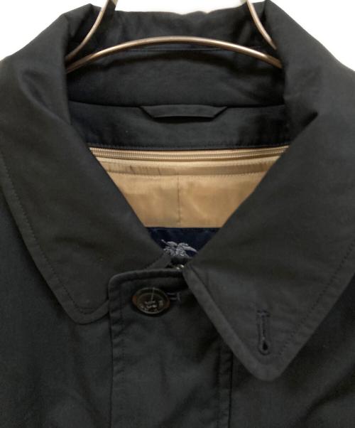 BURBERRY LONDON（バーバリーロンドン）BURBERRY LONDON (バーバリーロンドン) ライナー付き中綿ステンカラーコート ブラック サイズ:Ｌの古着・服飾アイテム