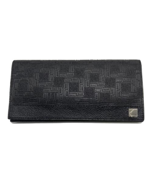 dunhill（ダンヒル）dunhill (ダンヒル) D-EIGHT 長財布 ブラックの古着・服飾アイテム