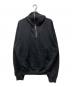 HELMUT LANG（ヘルムートラング）の古着「ハーフジップスウェット」｜ブラック