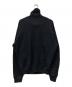 HELMUT LANG (ヘルムートラング) ハーフジップスウェット ブラック サイズ:S：7000円