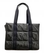Kate Spadeケイトスペード）の古着「キップ パフィー ラージ トート」｜ブラック