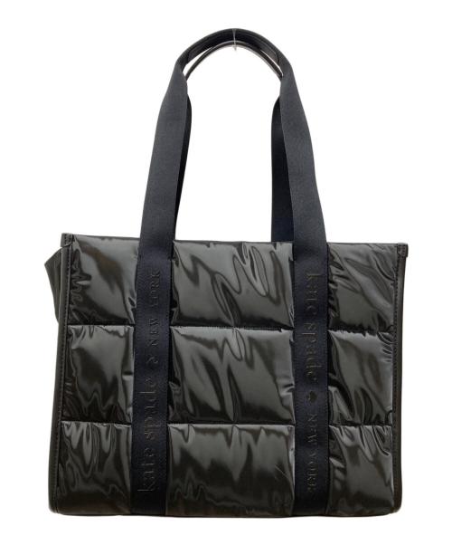 Kate Spade（ケイトスペード）Kate Spade (ケイトスペード) キップ パフィー ラージ トート ブラックの古着・服飾アイテム
