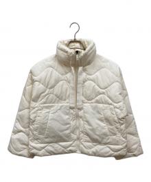 MAX&Co.（マックスアンドコー）の古着「Tuono キルティングジャケット」｜ホワイト