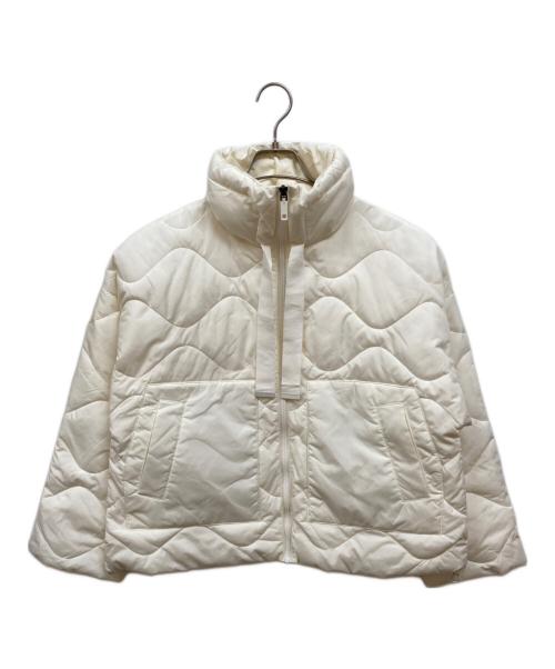 MAX&Co.（マックスアンドコー）MAX&Co. (マックスアンドコー) Tuono キルティングジャケット ホワイト サイズ:38の古着・服飾アイテム