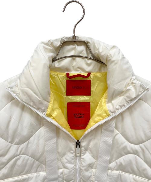 MAX&Co.（マックスアンドコー）MAX&Co. (マックスアンドコー) Tuono キルティングジャケット ホワイト サイズ:38の古着・服飾アイテム