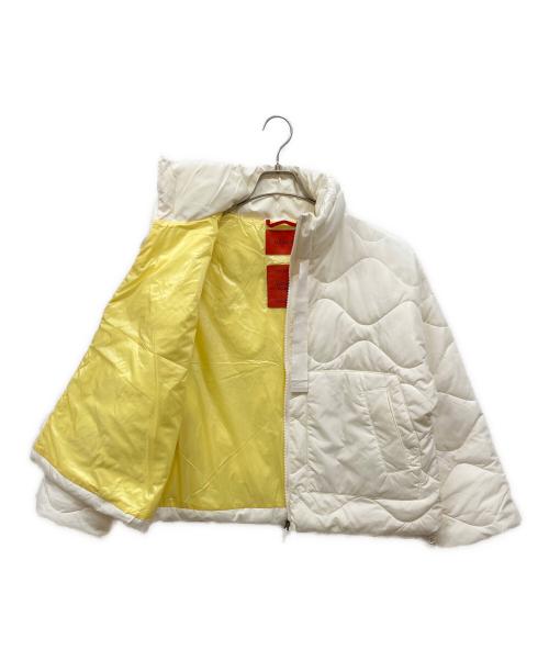 MAX&Co.（マックスアンドコー）MAX&Co. (マックスアンドコー) Tuono キルティングジャケット ホワイト サイズ:38の古着・服飾アイテム