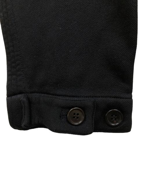COMME des GARCONS HOMME（コムデギャルソン オム）COMME des GARCONS HOMME (コムデギャルソン オム) 縮絨ジップアップパーカー ブラック サイズ:XSの古着・服飾アイテム