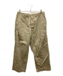 BUZZ RICKSON'S（バズリクソンズ）の古着「EARLY MILITARY CHINOS」｜ベージュ