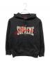 Supreme（シュプリーム）の古着「22SS Embroidered Chenille Hooded Sweatshirt」｜ブラック