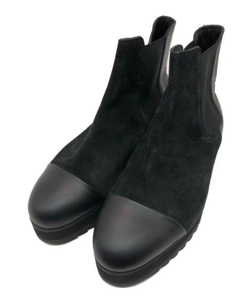 Onitsuka Tiger（オニツカタイガー）Onitsuka Tiger (オニツカタイガー) SIDE GORE BOOT H ブラック サイズ:24.5ｃｍの古着・服飾アイテム