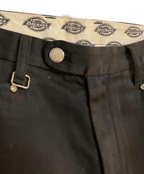 Dickies（ディッキーズ）Dickies (ディッキーズ) JWYED (ジェイド) スワロフスキーカスタムワークパンツ ブラック サイズ:32の古着・服飾アイテム