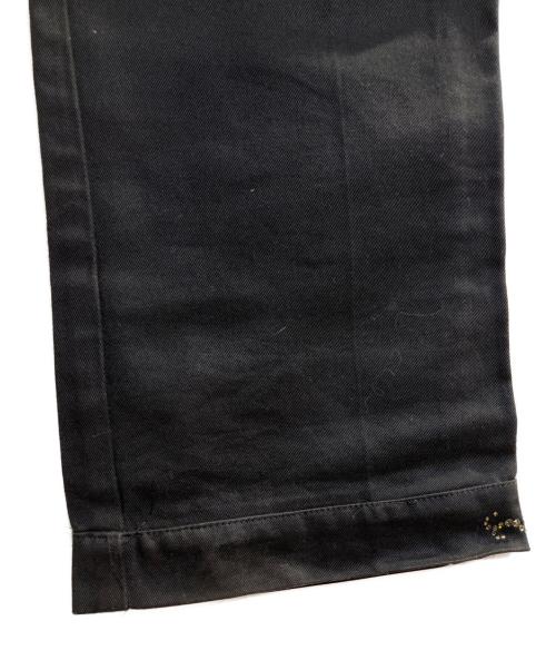 Dickies（ディッキーズ）Dickies (ディッキーズ) JWYED (ジェイド) スワロフスキーカスタムワークパンツ ブラック サイズ:32の古着・服飾アイテム