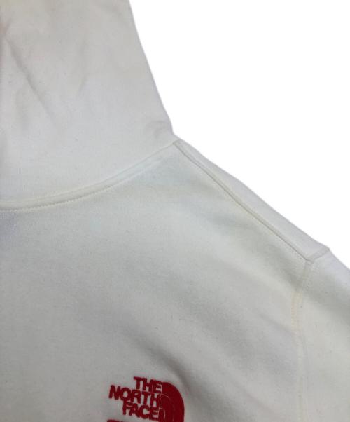 THE NORTH FACE（ザ ノース フェイス）THE NORTH FACE (ザ ノース フェイス) SUPREME (シュプリーム) パーカー ホワイト サイズ:Lの古着・服飾アイテム