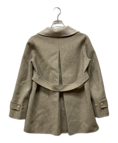 Max Mara Studio（マックスマーラ ストゥディオ）MAX MARA STUDIO (マックスマーラ ストゥディオ) VERNICE Pコート ベージュ サイズ:40の古着・服飾アイテム