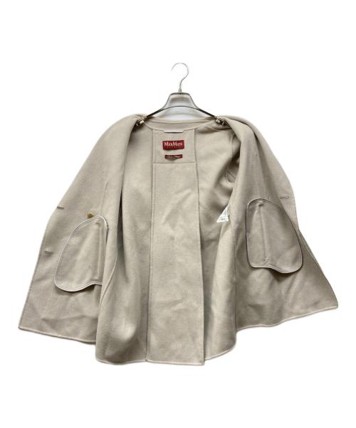 Max Mara Studio（マックスマーラ ストゥディオ）MAX MARA STUDIO (マックスマーラ ストゥディオ) VERNICE Pコート ベージュ サイズ:40の古着・服飾アイテム