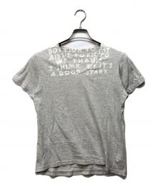 Maison Margiela（メゾンマルジェラ）の古着「ここのえ期 エイズTシャツ」｜グレー