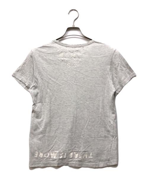 Maison Margiela（メゾンマルジェラ）Maison Margiela (メゾンマルジェラ) ここのえ期 エイズTシャツ グレー サイズ:Sの古着・服飾アイテム