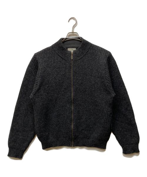 L.L.Bean（エルエルビーン）L.L.Bean (エルエルビーン) 80sアルバカ混ニットジャケット グレー サイズ:Mの古着・服飾アイテム