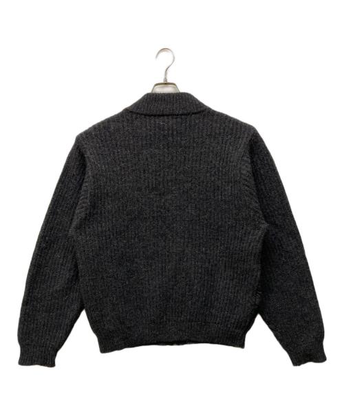 L.L.Bean（エルエルビーン）L.L.Bean (エルエルビーン) 80sアルバカ混ニットジャケット グレー サイズ:Mの古着・服飾アイテム