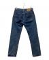 LEVI'S (リーバイス) ケミカルウォッシュ501デニムパンツ インディゴ サイズ:W30ｌ30：7000円