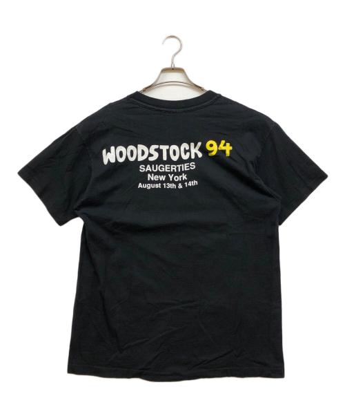 GEM Great Enterainment Merchandise（グレートエンターテイメントマーチャンダイズ）GEM Great Enterainment Merchandise (グレートエンターテイメントマーチャンダイズ) Woodstock Tシャツ ブラック サイズ:XLの古着・服飾アイテム