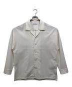 ATTACHMENTアタッチメント）の古着「オーバーサイズオープンカラーシャツ」｜ホワイト