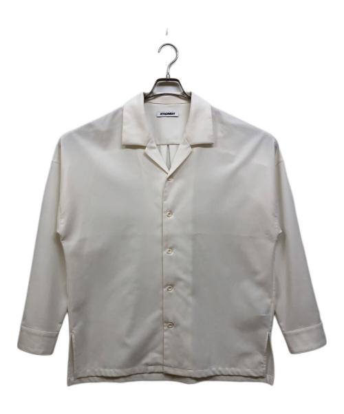 ATTACHMENT（アタッチメント）ATTACHMENT (アタッチメント) オーバーサイズオープンカラーシャツ ホワイト サイズ:2の古着・服飾アイテム