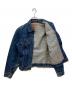 中古・古着 LEVI'S (リーバイス) 70505/4th デニムジャケット ブルー サイズ:不明（実寸サイズをご確認ください）：40000円