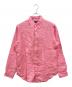 POLO RALPH LAUREN（ポロ・ラルフローレン）の古着「リネンシャツ」｜ピンク