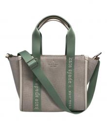 Kate Spade（ケイトスペード）の古着「キャンバス2WAYトートバッグ」｜アイボリー