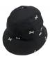 WTAPS（ダブルタップス）の古着「クロスボーン刺繍バケットハット」｜ブラック