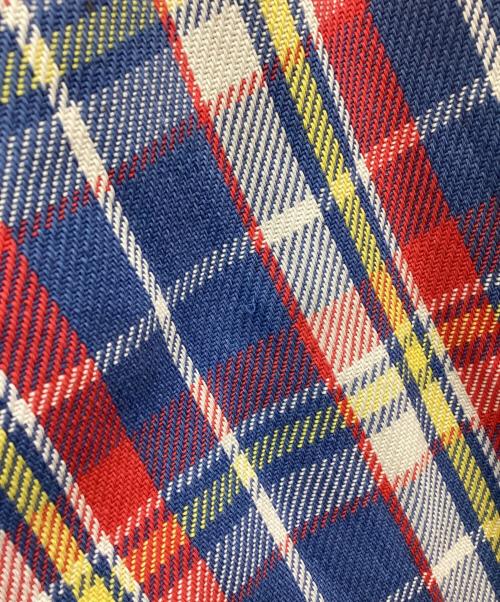 big mac（ビッグマック）BIG MAC (ビッグマック) ヴィンテージヘビーネルシャツ ブルー サイズ:Lの古着・服飾アイテム