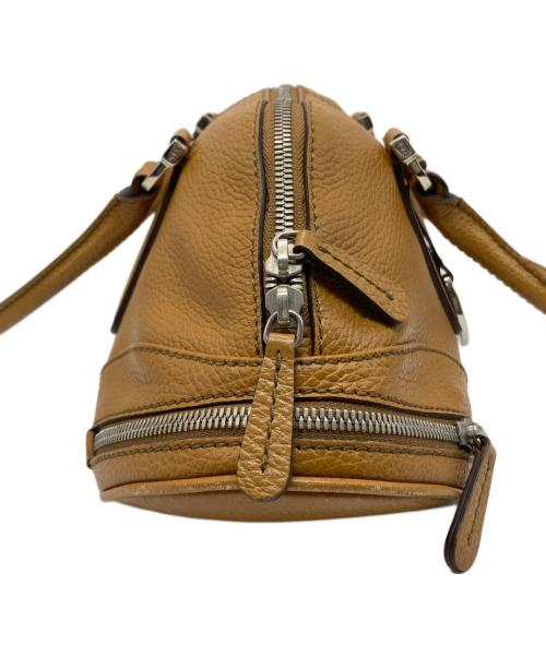 TOD'S（トッズ）TOD'S (トッズ) ミニボストンバッグ ブラウンの古着・服飾アイテム