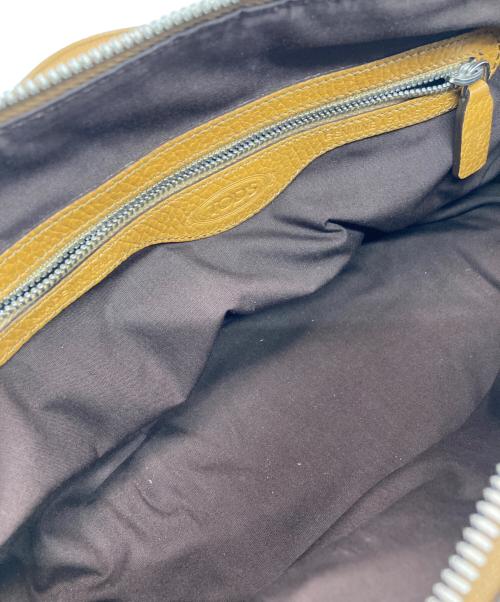 TOD'S（トッズ）TOD'S (トッズ) ミニボストンバッグ ブラウンの古着・服飾アイテム