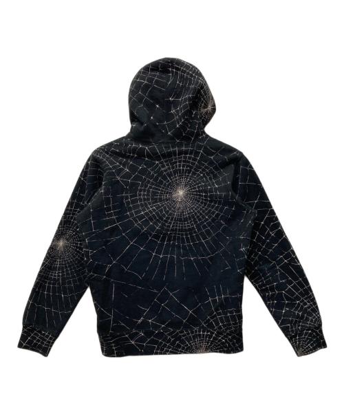 SUPREME（シュプリーム）Supreme (シュプリーム) 16AW Spider Web Hooded Sweatshirt ブラック サイズ:Mの古着・服飾アイテム
