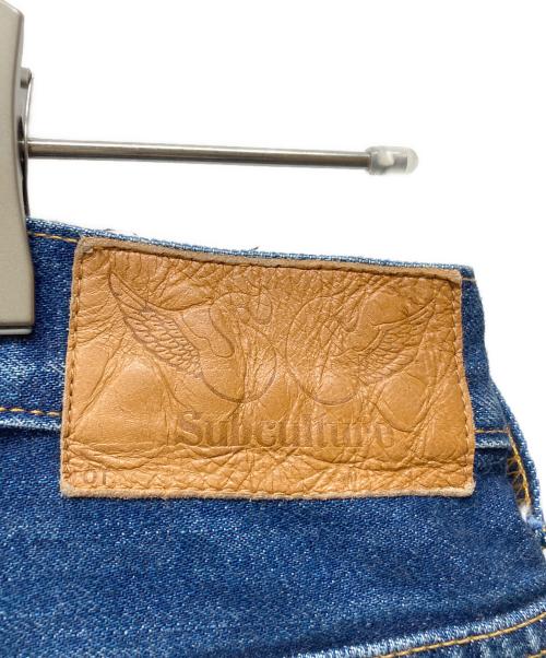 Subculture（サブカルチャー）Subculture (サブカルチャー) S69 DENIM PANTS インディゴ サイズ:1の古着・服飾アイテム