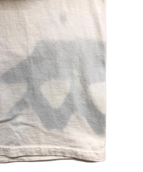 stussy（ステューシー）stussy (ステューシー) サーフマン フェードプリントtシャツ ホワイト サイズ:Sの古着・服飾アイテム