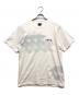 stussy（ステューシー）の古着「サーフマン フェードプリントtシャツ」｜ホワイト