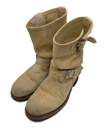RED WING（レッドウィング）の古着「エンジニアブーツ」｜ベージュ